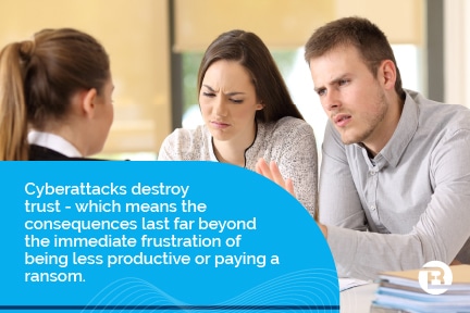 cyberattacks destroy trust in your business